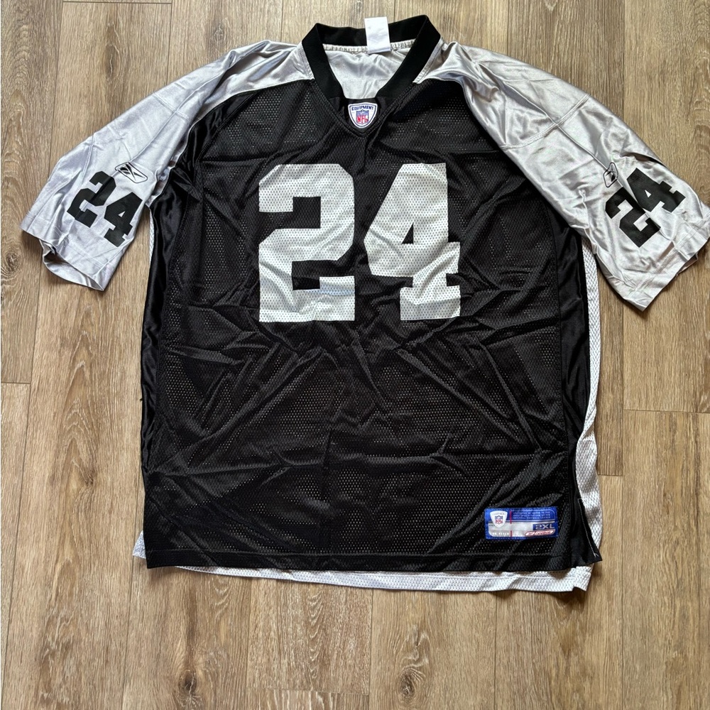 NFL - Vintage Rebook Equipment Charles Woodson Oakland Raiders Jersey - Black